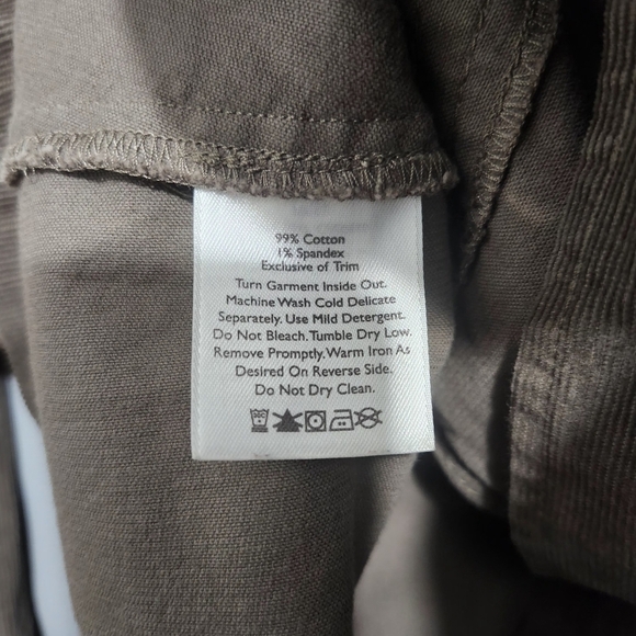 Eddie Bauer Women's Brown Corduroy Blazer Jacket Size M - Picture 7 of 9